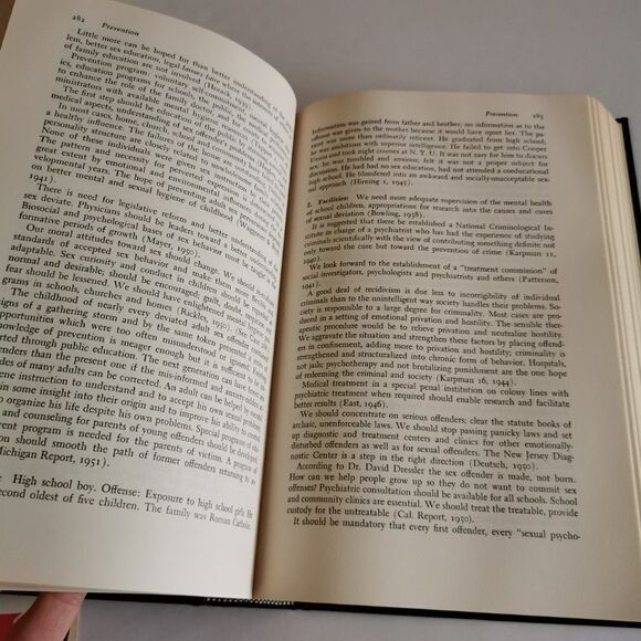 1962 The Sexual Offender and His Offenses by Benjamin Karpman Vintage Psychiatry - Picture 8 of 8